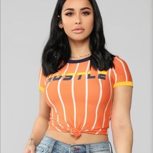 Fashion nova hustle shirt